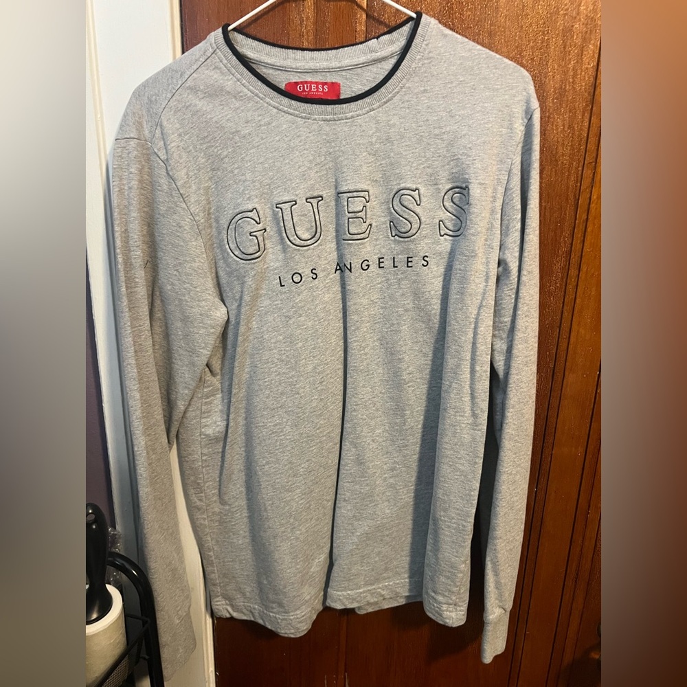 Guess Gray Sweater Size Small